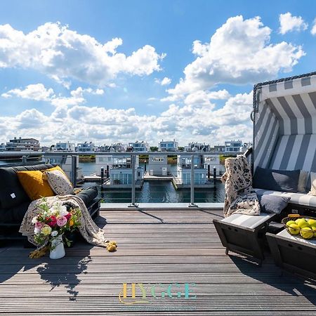 Schwimmendes Haus Hygge Olpenitz Hotel Exterior foto