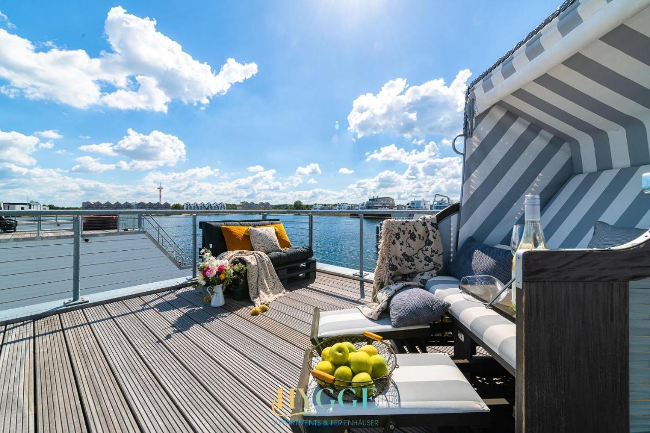 Schwimmendes Haus Hygge Olpenitz Hotel Exterior foto