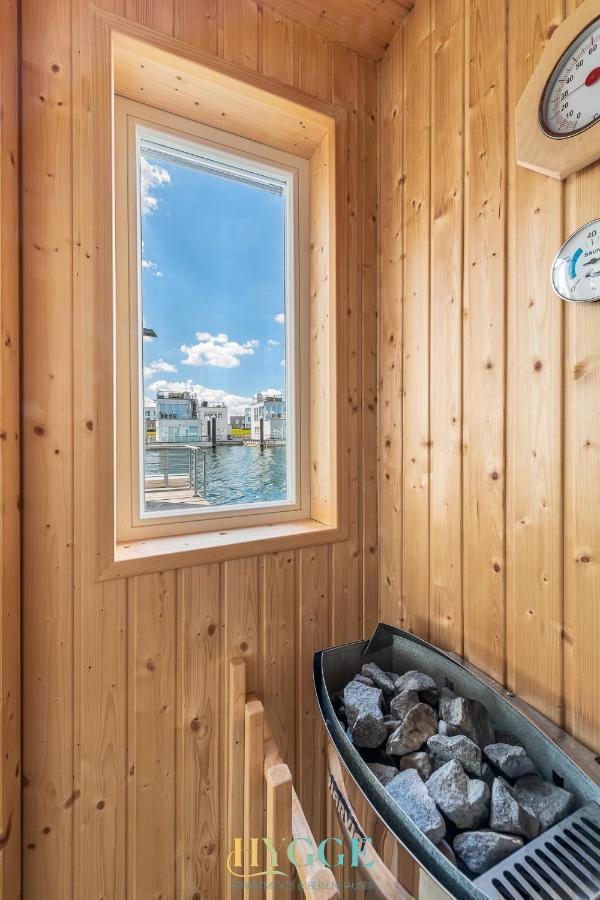 Schwimmendes Haus Hygge Olpenitz Hotel Exterior foto